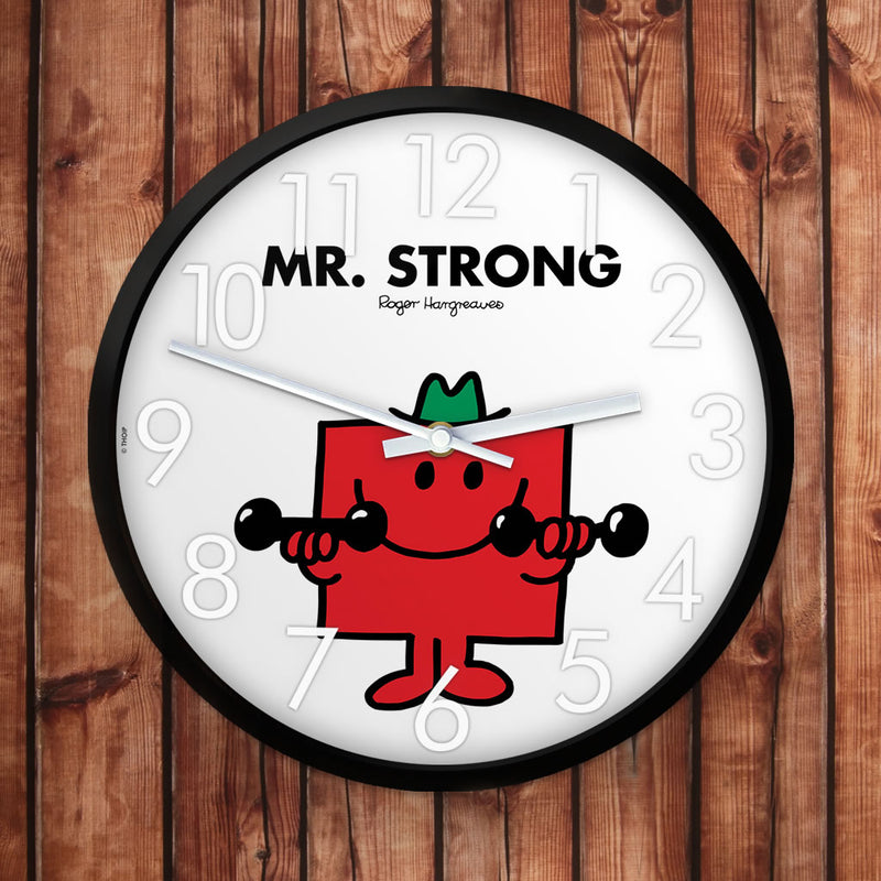 Mr. Strong Personalised Clock (Lifestyle)