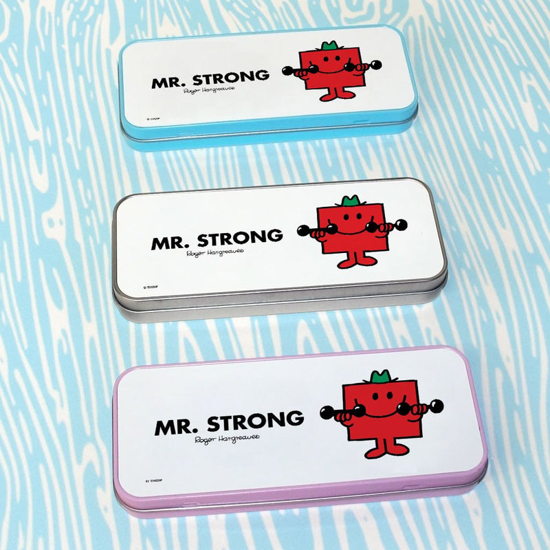 Mr. Strong Pencil Case Tin (Lifestyle)