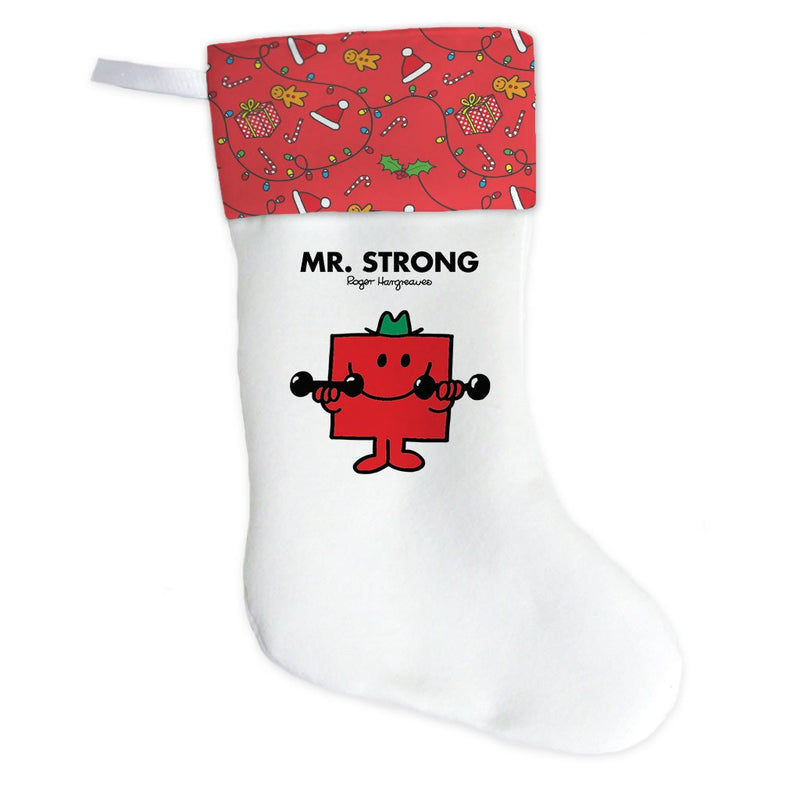 Mr. Strong Christmas Stocking (Front)