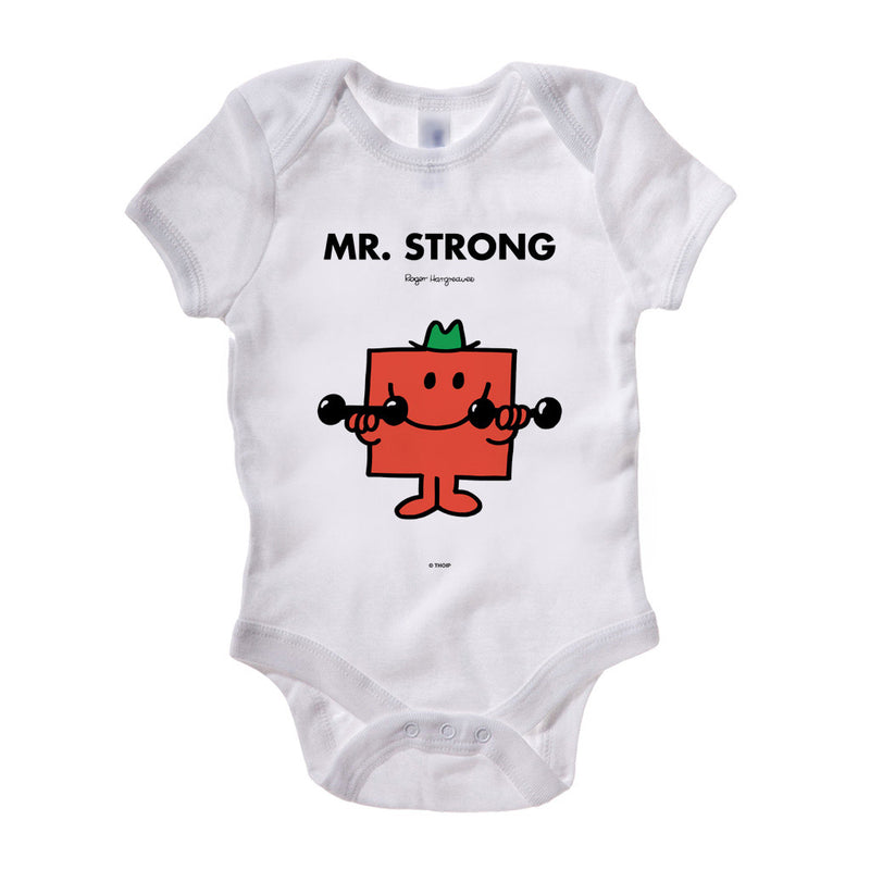 Mr Strong Baby Grow
