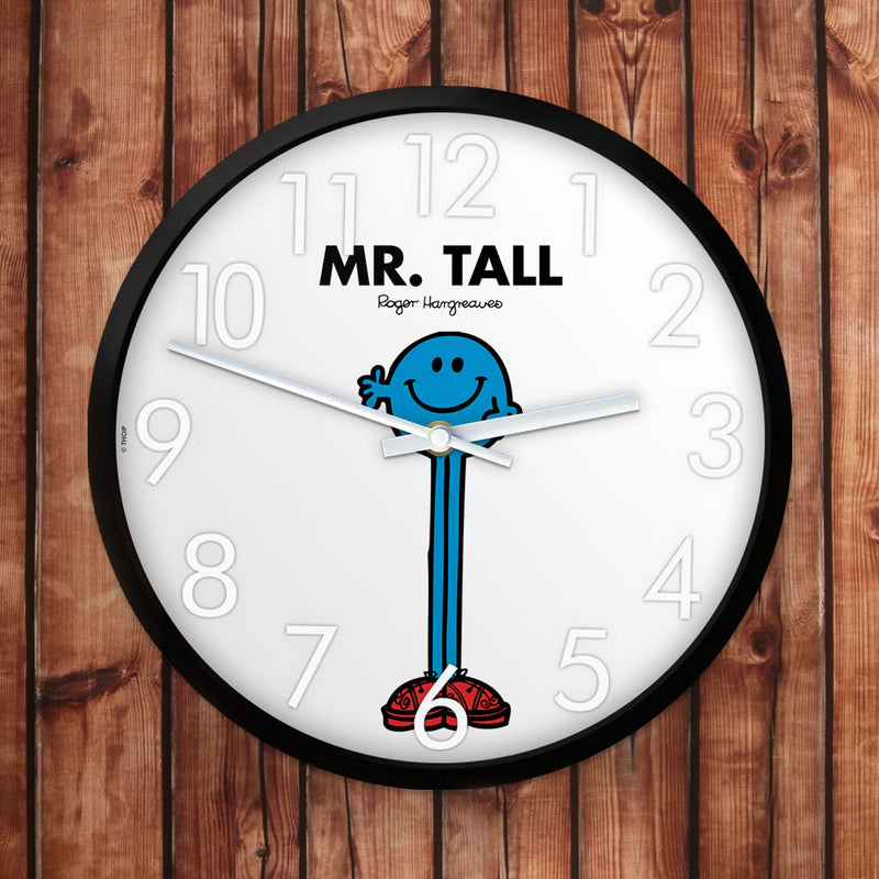 Mr. Tall Personalised Clock (Lifestyle)