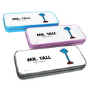Mr. Tall Pencil Case Tin
