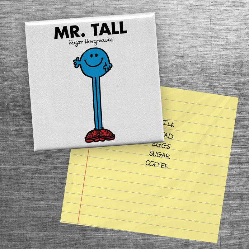 Mr. Tall Square Magnet (Lifestyle)