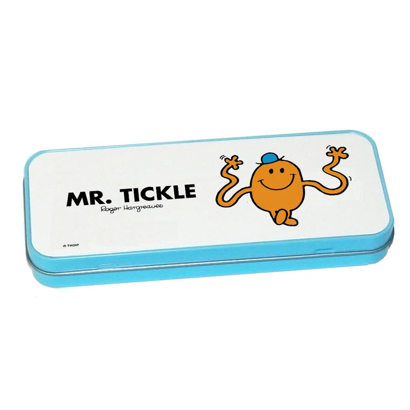 Mr. Tickle Pencil Case Tin (Blue)