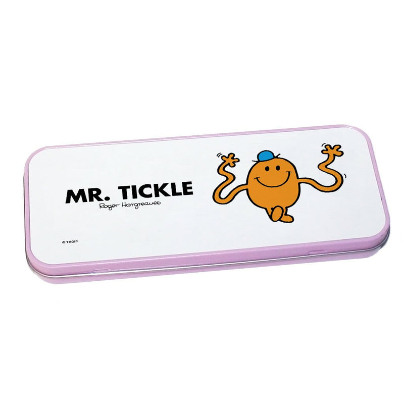 Mr. Tickle Pencil Case Tin (Pink)