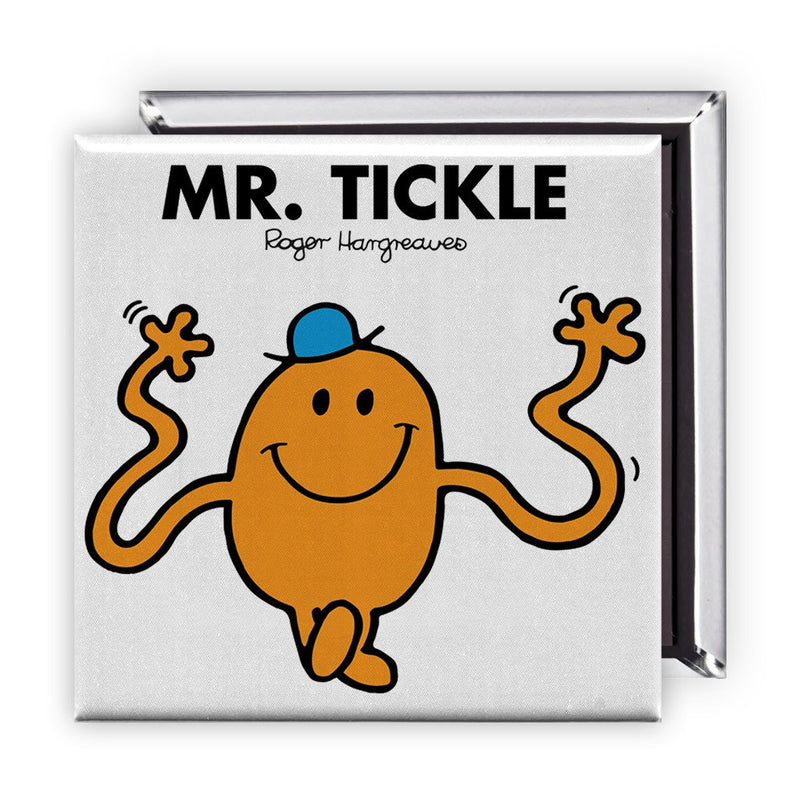 Mr. Tickle Square Magnet