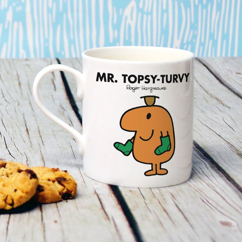 Mr. Topsy-turvy Bone China Mug (Lifestyle)