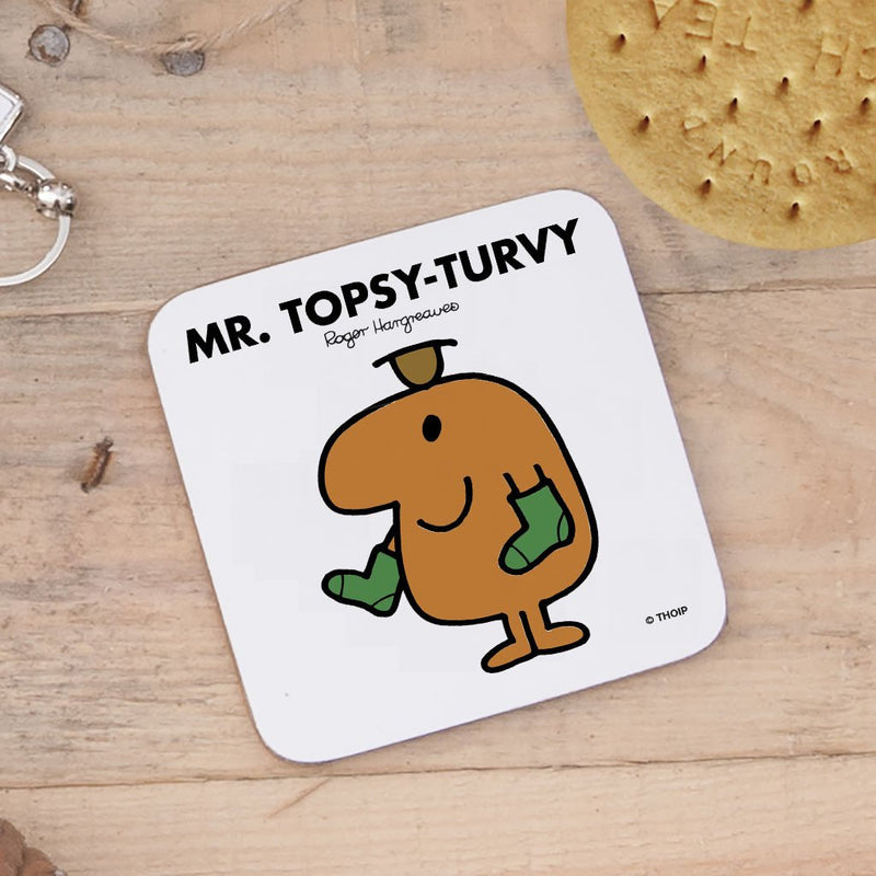 Mr. Topsy-turvy Cork Coaster (Lifestyle)