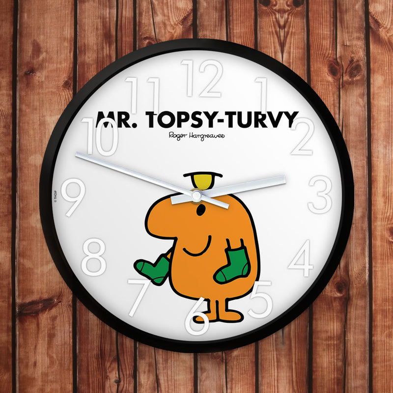 Mr. Topsy-Turvy Personalised Clock (Lifestyle)