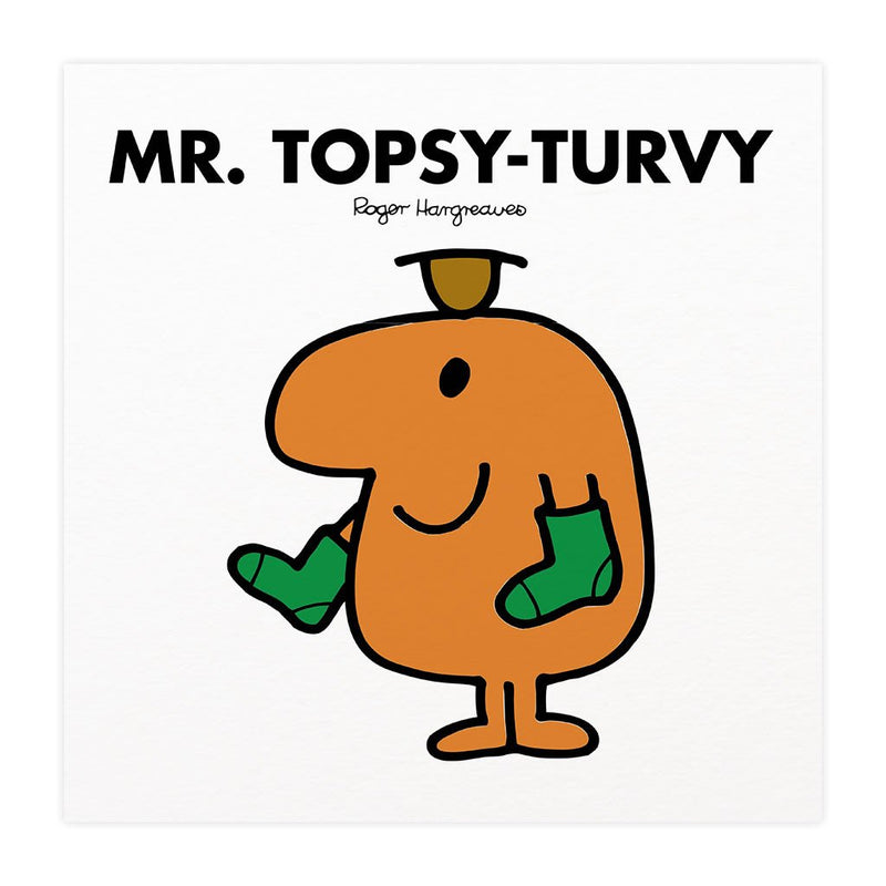 Mr. Topsy-turvy Mounted Art Print