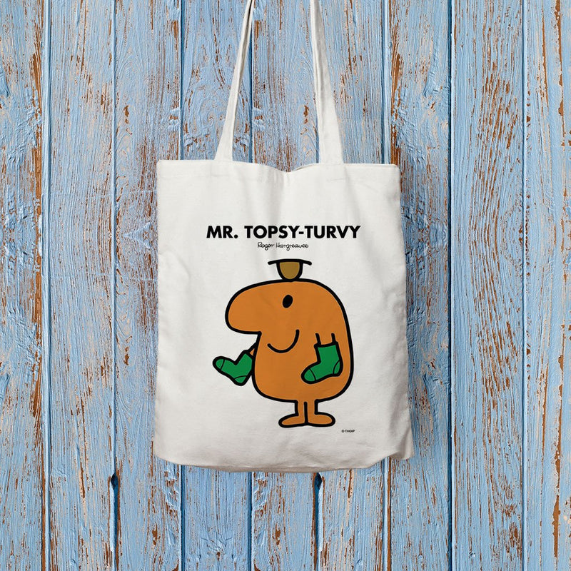 Mr. Topsy-turvy Long Handled Tote Bag (Lifestyle)