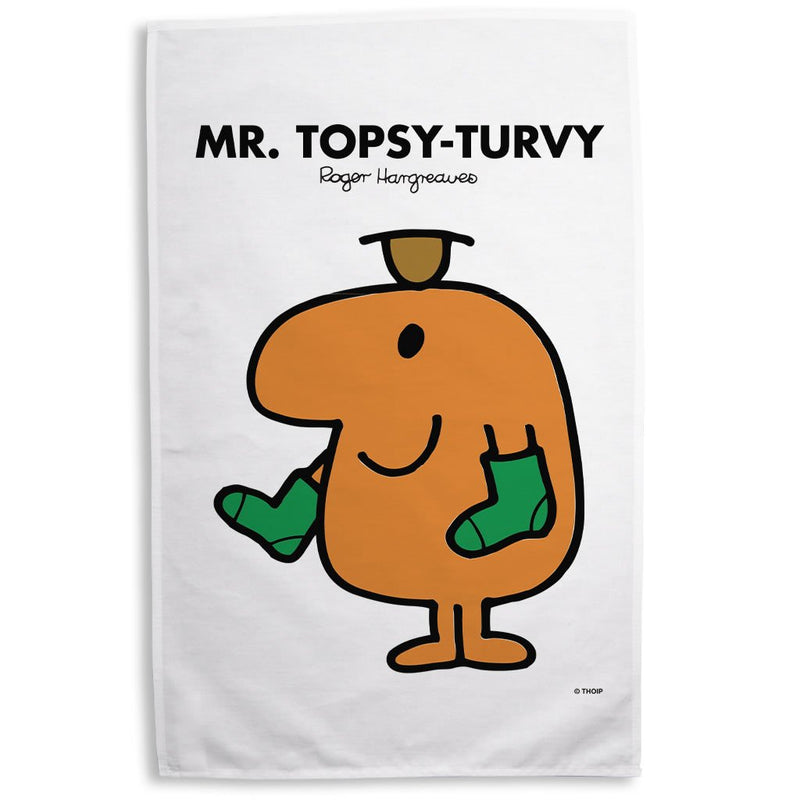 Mr. Topsy-turvy Tea Towel
