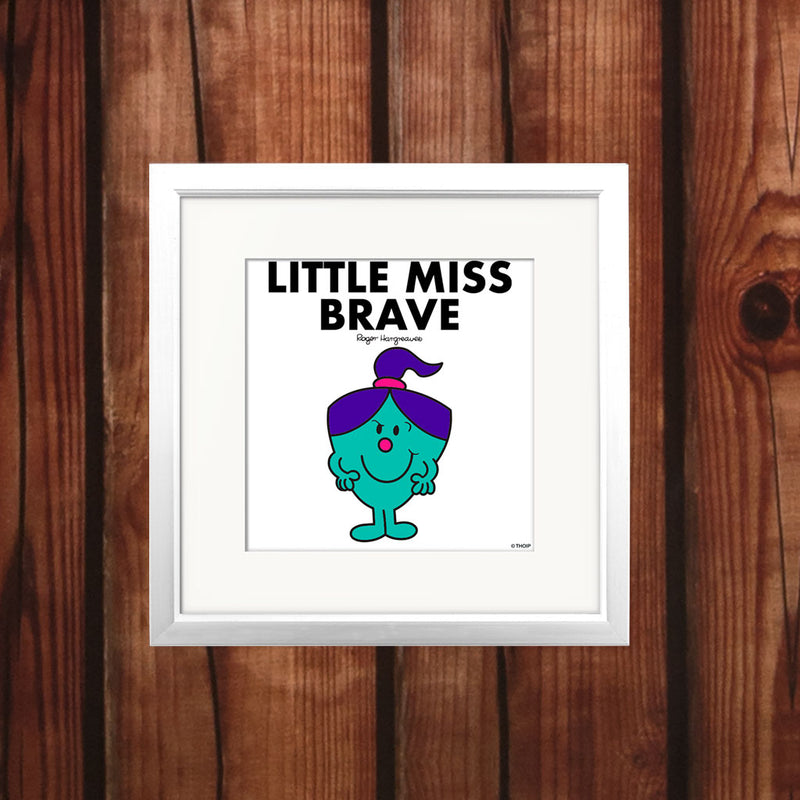 Little Miss Brave Art Print
