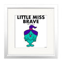 Little Miss Brave Art Print