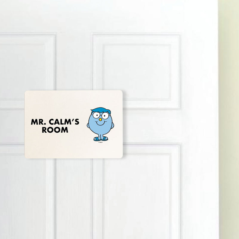 Mr Calm Door Plaque (Lifestyle)
