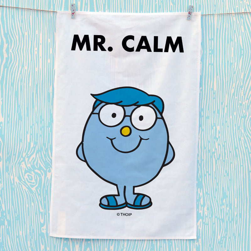 Mr. Calm Tea Towel
