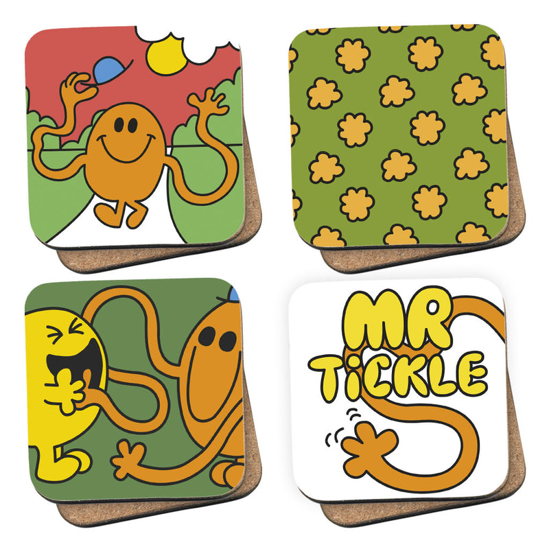 Mr. Tickle and Friends Coasters 4 Pack