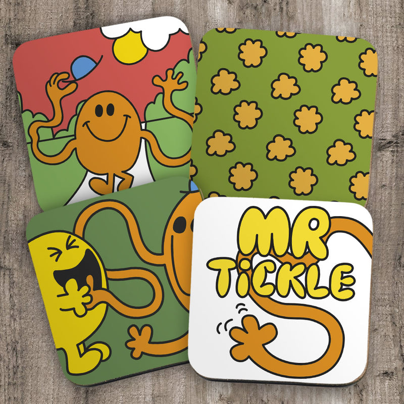 Mr. Tickle and Friends Coasters 4 Pack