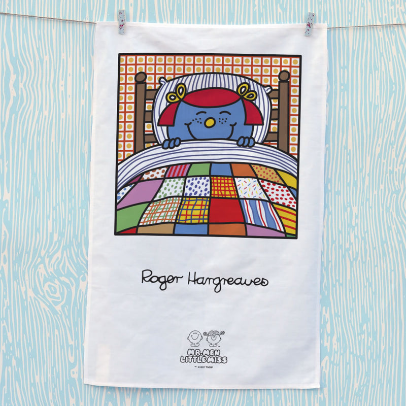 Little Miss Giggles Bed Tea Towel
