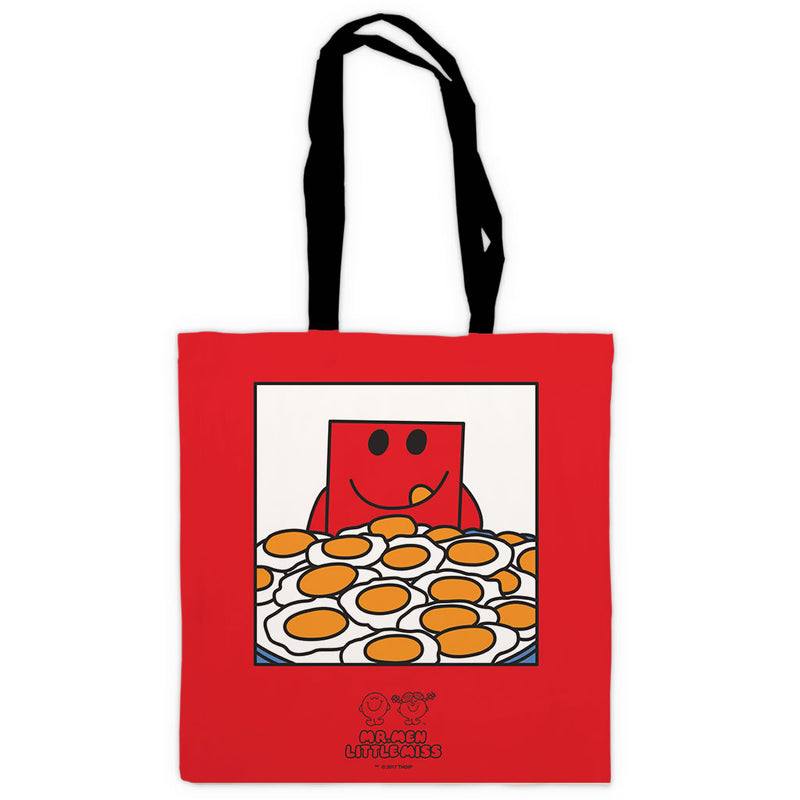 Mr. Strong and His Eggs Tote Bag