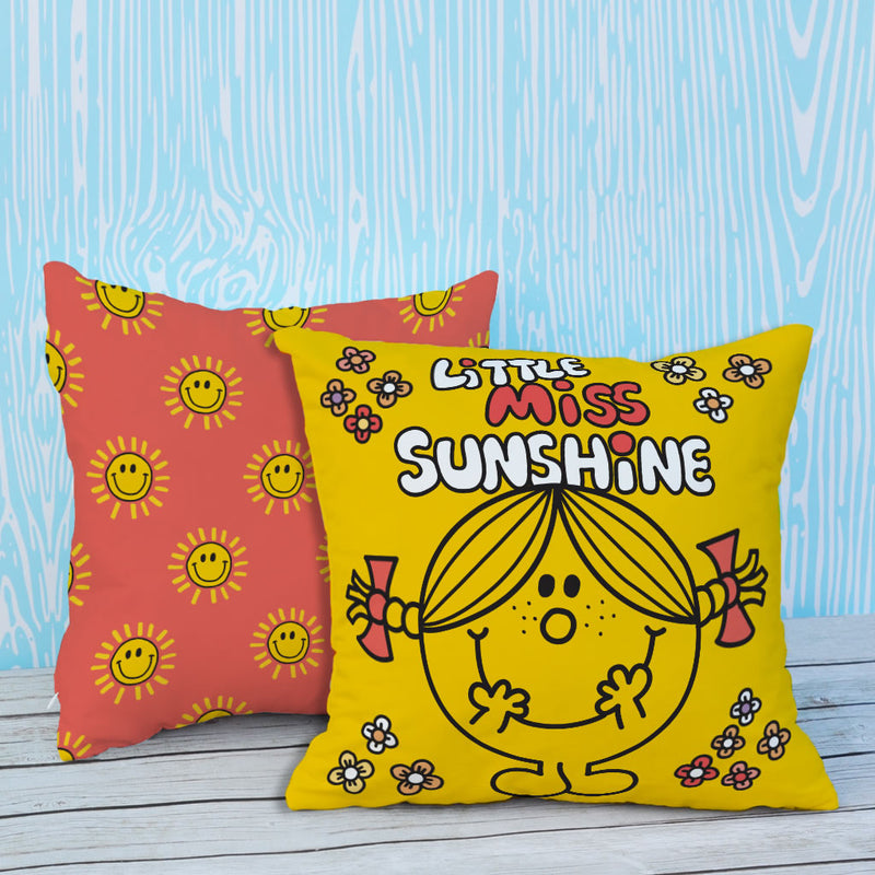 Little Miss Sunshine Retro Cushion