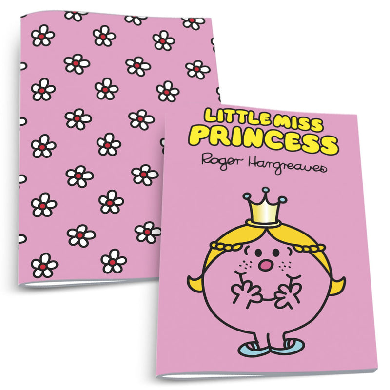 Little Miss Princess and Flowers Notebook 2 Pack