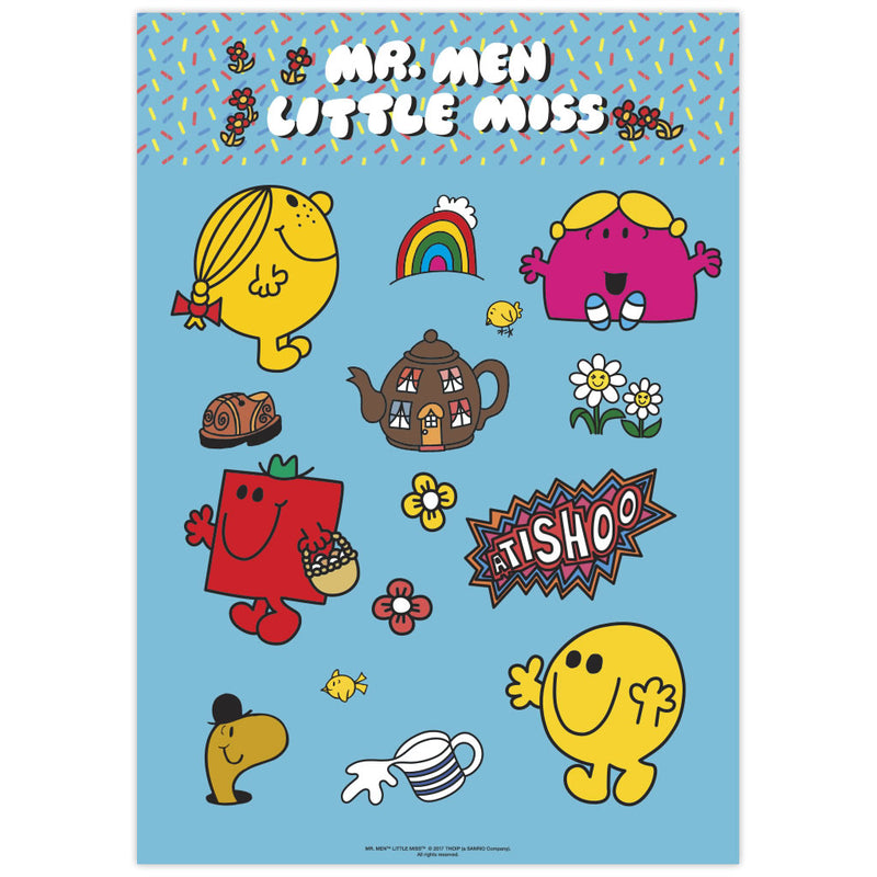 Mr. Men Little Miss Assorted Stickers