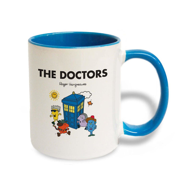 Doctors Tardis Large Porcelain Colour Handle Mug